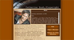 Desktop Screenshot of catherinebushplays.com